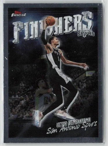 2025-26 Topps Finest Victor Wembanyama Finishers FI-1 Spurs Basketball Card