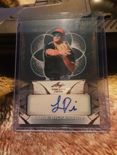 2024 Leaf Trinity Clear Autographs Luke Dickerson #CA-LD1 Bronze  83/99 (AU, RC)