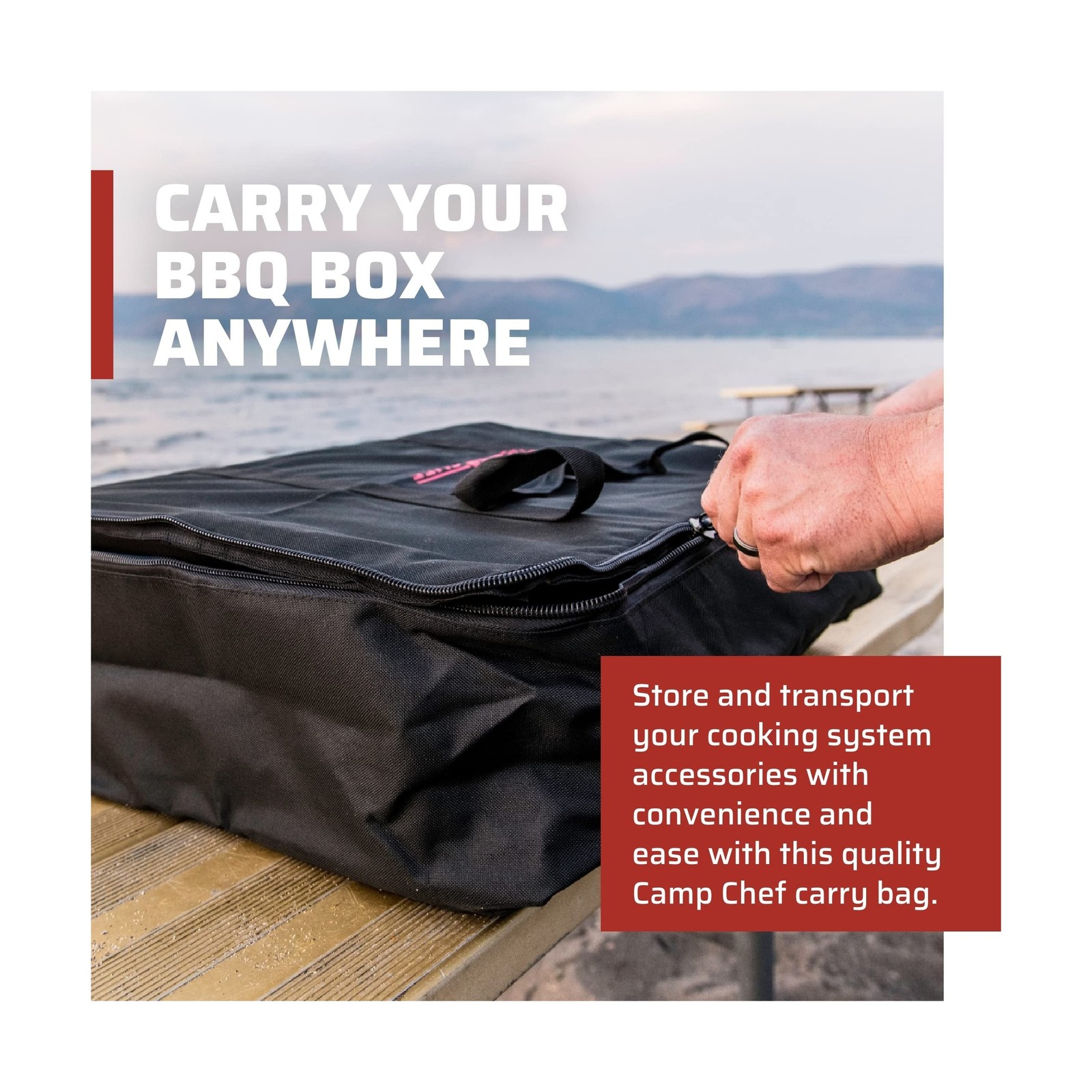 Camp Chef Accessory Carry Bag - Camp Gear Bag for Outdoor Cooking E... Fast Ship