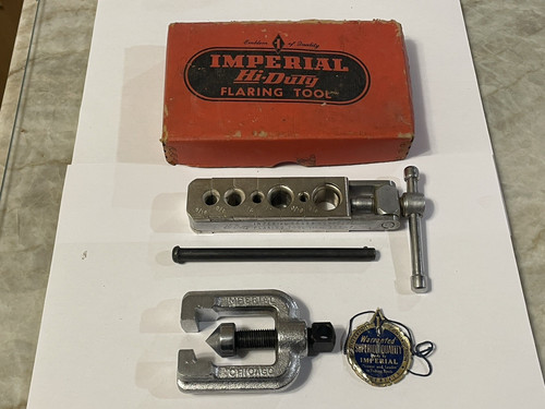 Imperial No. 300-F Hi-Duty Flaring Tool With Box Great Condition