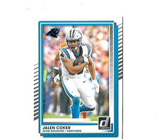 JALEN COKER 2025 PANINI/DONRUSS BASE #13 (IN PACK FRESH CONDITION) FREE SHIP!
