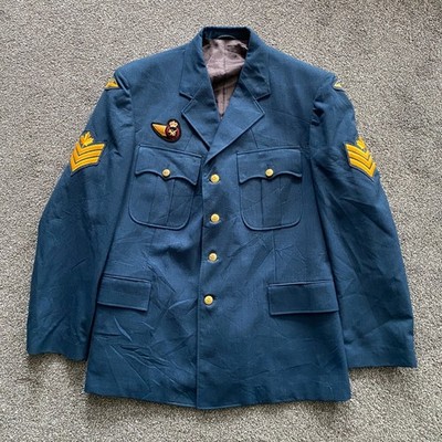 1985 Canadian Forces Air Command SD Jacket Sergeant Rank RCAF Uniform Coat 7346