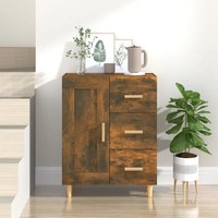 Sideboard RäUchereiche Nachbildung Holzwerkstoff 69,5X34X90 Cm