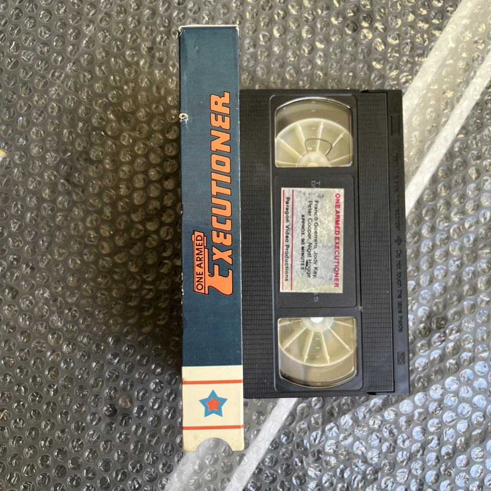 One Armed Executioner 1984 VHS Paragon  Action Drama - Image 4 of 4