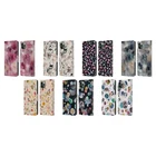 OFFICIAL NINOLA COLOURFUL PATTERNS LEATHER BOOK CASE FOR APPLE iPHONE PHONES