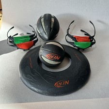 Nerf Fire Vision Bundle, Football Frisbee Ball Glasses, GOOD