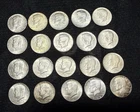 40% Silver Kennedy Half Dollar Lot Roll Of 20. All 1968-D Grade able (See Pics)