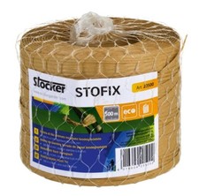 Stocker Stofix piattina animata legature rotolo 500 metri biodegradabile carta