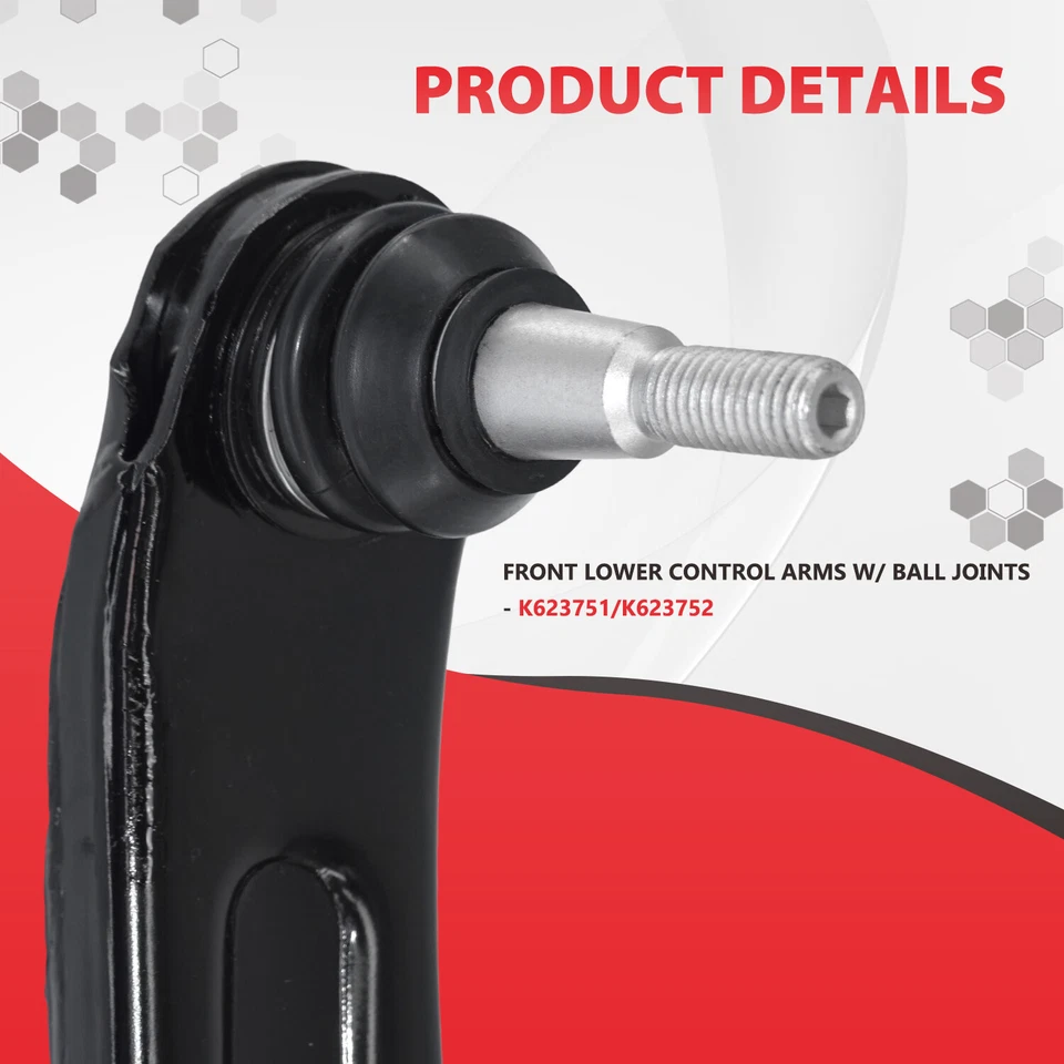 Front Lower Control Arm & Ball Joint Kit  for 2018-22 Enclave Chevrolet Traverse Foto 4 de 4