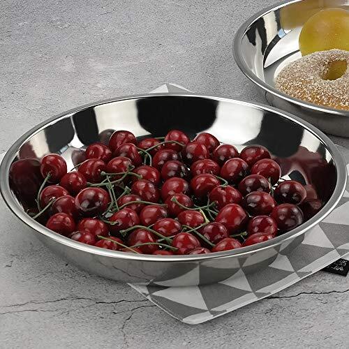 4pack 10 Inches Stainless Steel Round Plate/camping Metal Dinner Plates - Picture 4 of 7