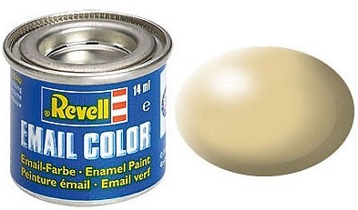REVELL - Pot de peinture émail de 14ml couleur beige satiné - - REV32314