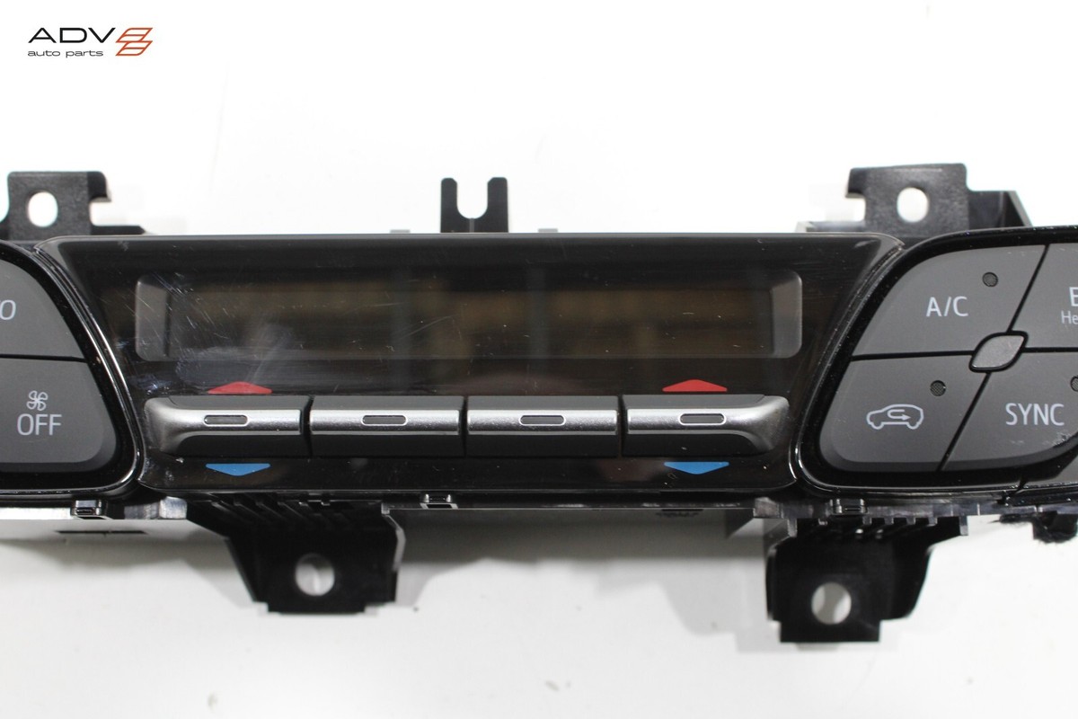 2019 TOYOTA C-HR DASH HVAC AC HEATER TEMPERATURE CLIMATE CONTROL