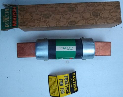 Bussmann Fusetron FRN 150 Dual-Element-Sicherung 250 V 150 AMP NOS - Bild 2 von 5
