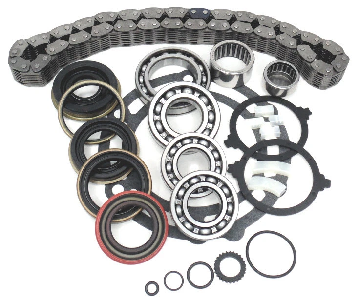 Kit completo de rodamientos y sellos Jeep 231 NP231J con cadena 1994-ON 16 mm Foto 3 de 4