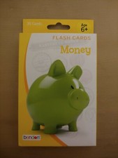 School Supplies: Children's Flash Cards on Money: Learn to Count Coins/Cash/ NEW