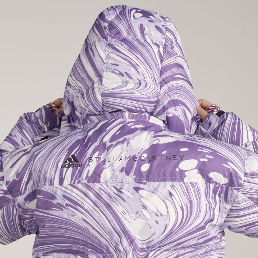 【ADIDASbyStellaMcCartney】平織り生地製 ブルゾン*関税込み NWT Adidas by Stella McCartney Printed Padded Winter Jacket