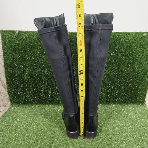 Paul Green Belmont Black 5050 Leather Knee High Boots Womens Size US 7 - Picture 12 of 17