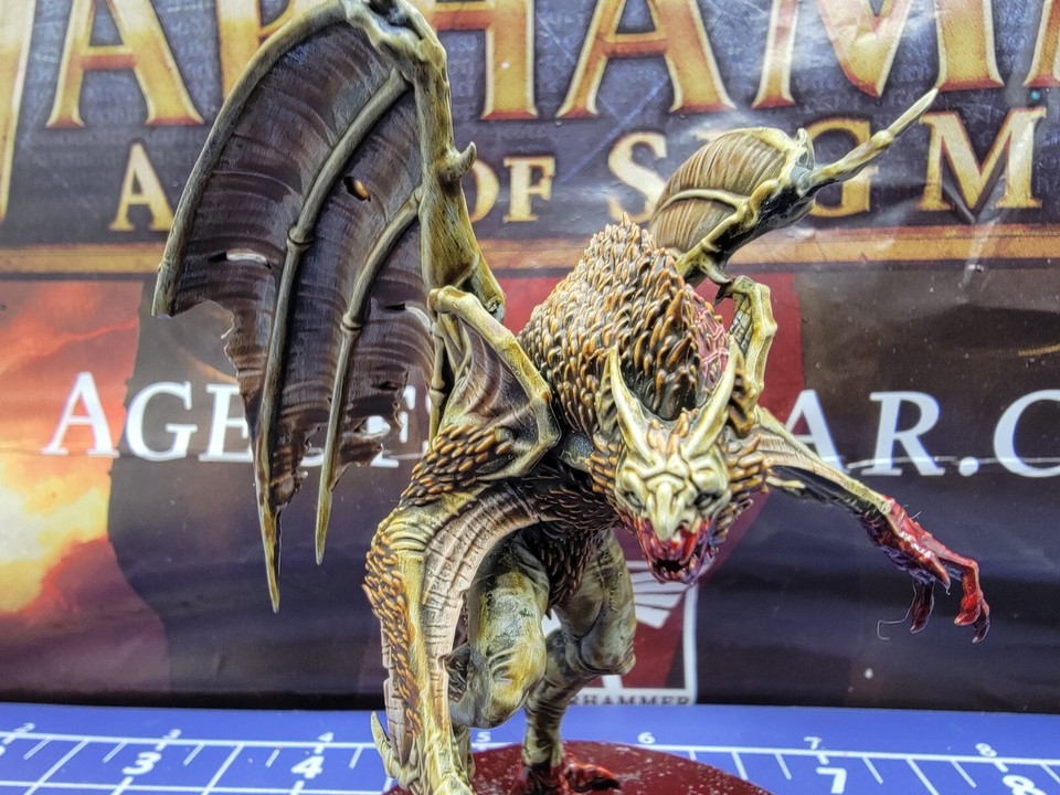 Warhammer AoS Vargskyr x1 Pro Painted - Soulblight Gravelords Varghulf ...