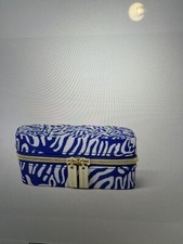 lilly pulitzer Jewelry Case In Martinique Blue Print