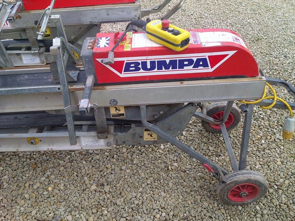 TILE BUMPA CONVEYOR, 10M, 110V, ROOF TILE HOIST LIFT, MACE INDUSTRIES