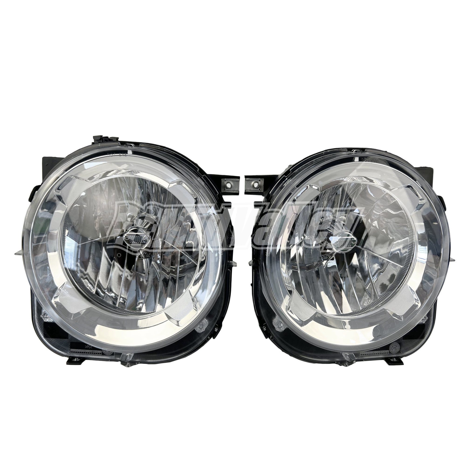 Pair Headlamps Headlight Left&Right Fits 15-18 Jeep Renegade  