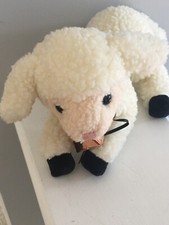 Gund 1988 Fuzzy Lamb W/Bell 9  