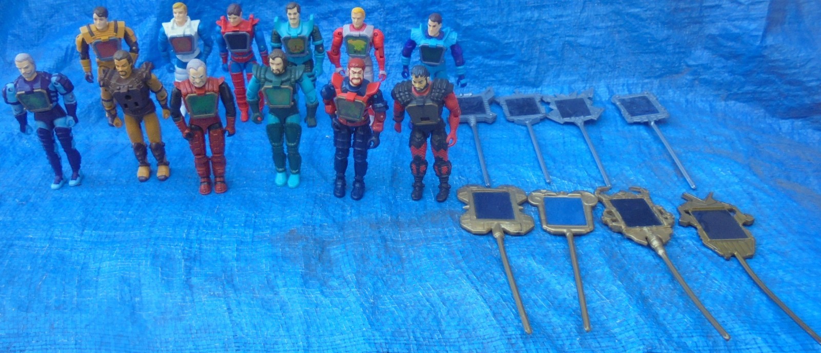 Visionaries Box Set Visionaries Full Set All 8 Staffs & 12 Action Figure Lot Hasbro 1987 ...
