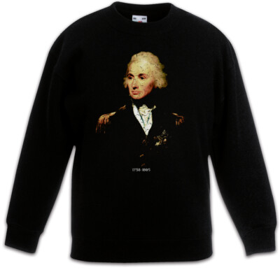 Horatio Nelson Kinder Pullover Trafalgar Navy Admiral Marine Kapitän England