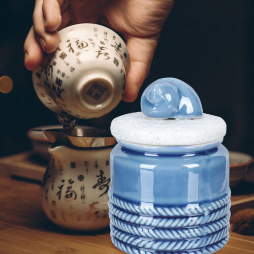  Tee-Aufbewahrungshalter Vorratsdose Aus Keramik Zuckerdose Lagertank - Bild 1 von 12