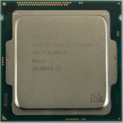 Intel Xeon E3-1268L v3 SR17Y 2.30 GHz Quad-Core CPU processor w/Grease