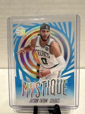 2019-20 Illusions Mystique Blue Sapphire Acetate #8 Jayson Tatum Celtics