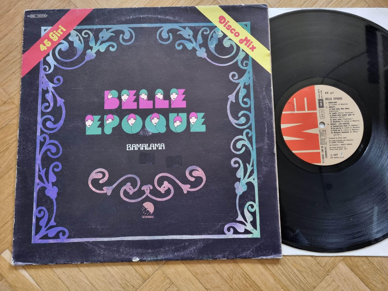 Belle Epoque - Bamalama 12'' Vinyl Maxi Italy