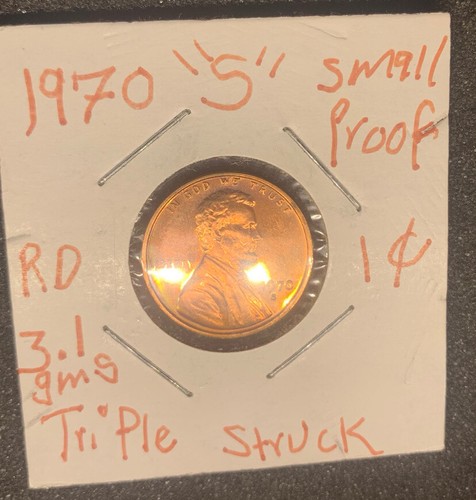 1970 s lincoln proof small Variety Triple Struck - Picture 15 of 19