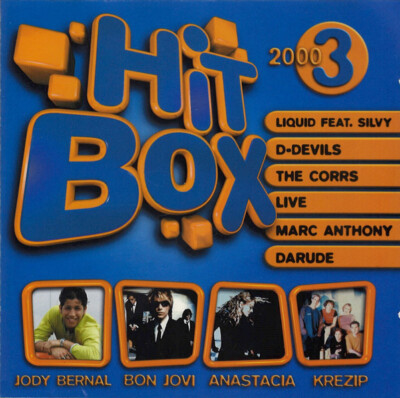 HITBOX 2000 VOL. 3 (CD - Hit Box) Live, Darude, Bon Jovi, Britney Spears,....