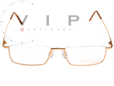 ST.DUPONT GLASSES GLASSES READING GLASSES GOLD-FINISH HALF-FRAME EYE-GLASSES GLASSES GLASSES