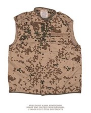 BW Bundeswehr Survivalweste Tropentarn Gebraucht Outdoor Angeln Camping Military