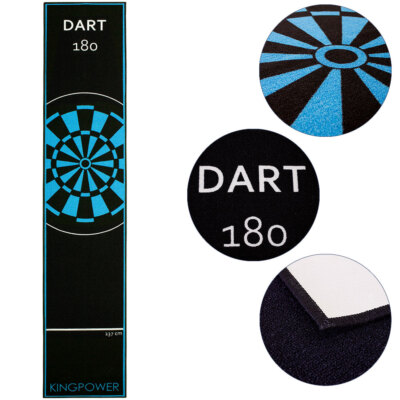 Dart Matte Dartteppich Turnier Matte Dartmatte Darts 290 x 60 cm Kingpower 