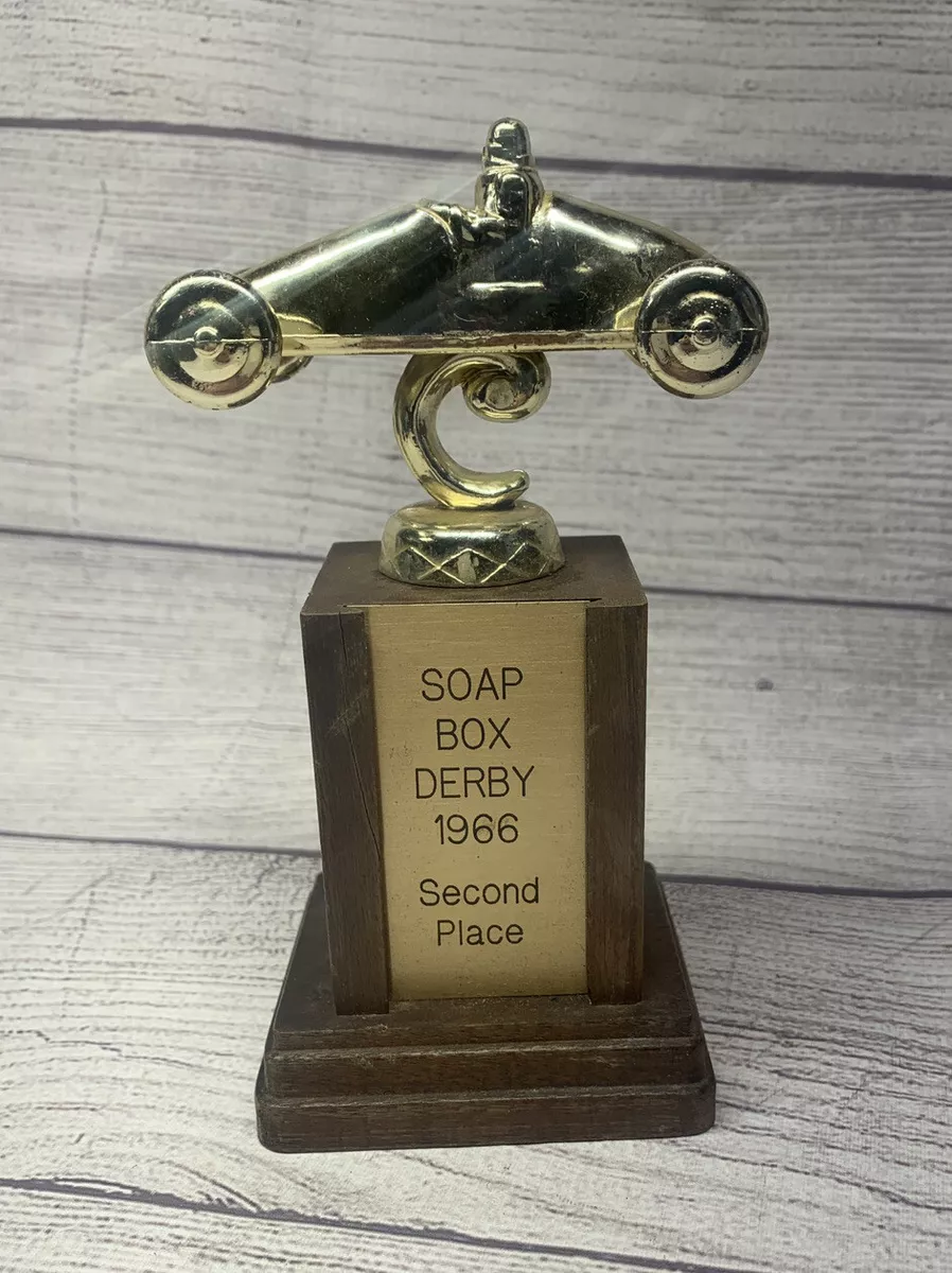Soap box derby trophy hotsell