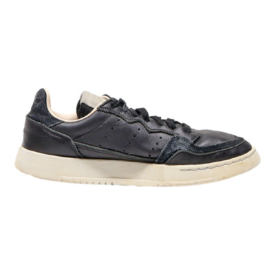 Adidas Supercourt Sneaker Turnschuhe Schwarz Leder EF9189 Herren UK 6,5