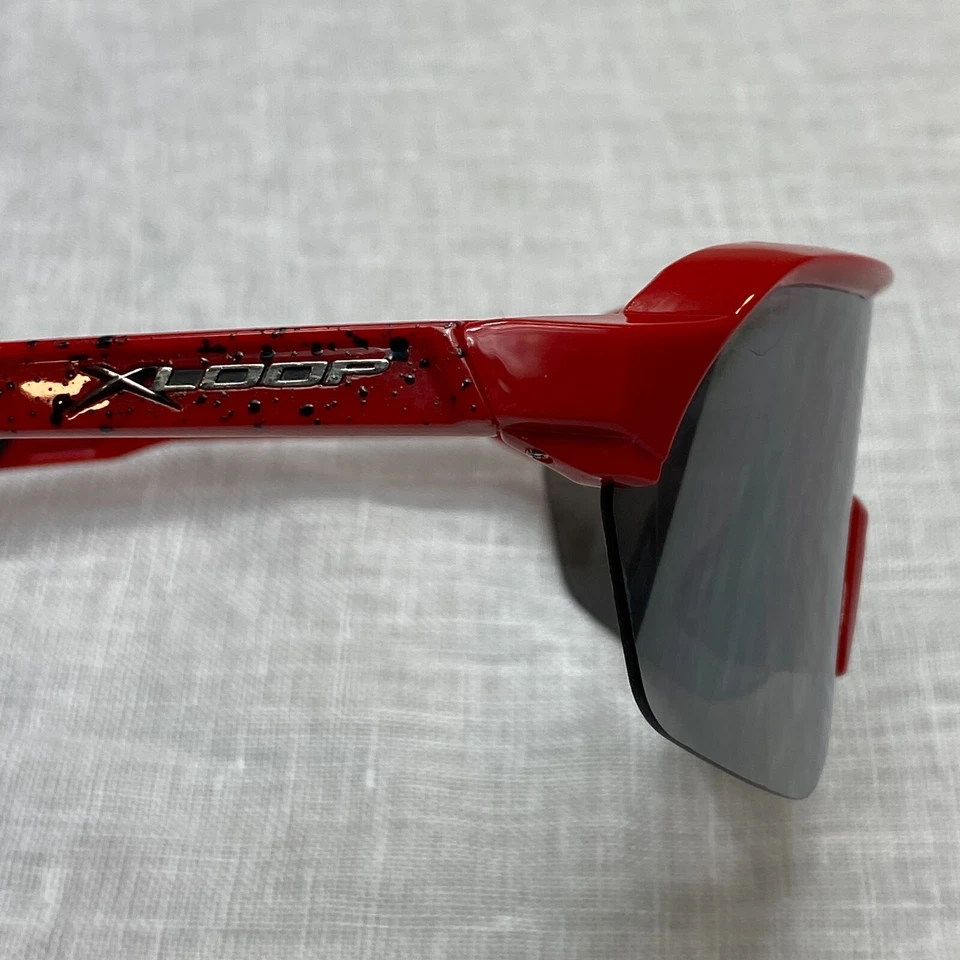 XLoop 8x3632 Neon Shield Sunglasses Red - Image 3 of 4