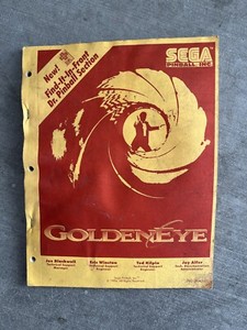 Goldeneye Pinball Manual Sega