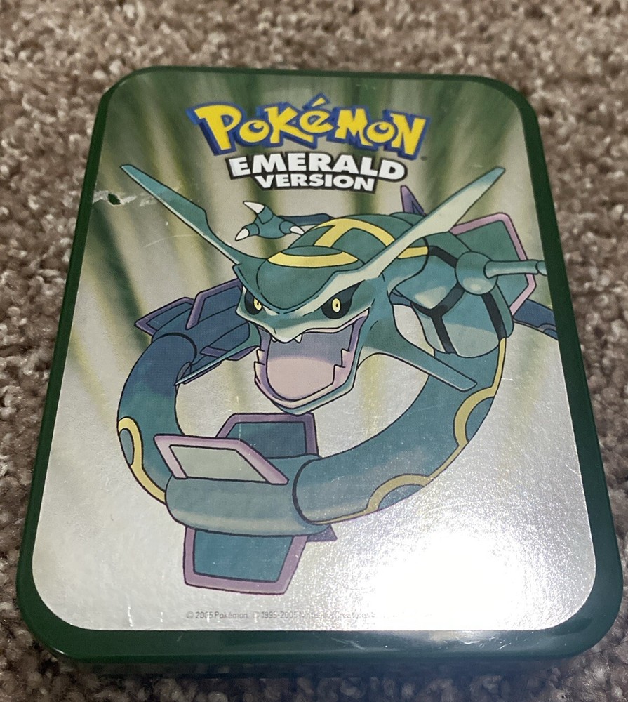 Pokemon: Emerald Pre-Order Collectors Tin Box [Tin Only. Light Wear]
