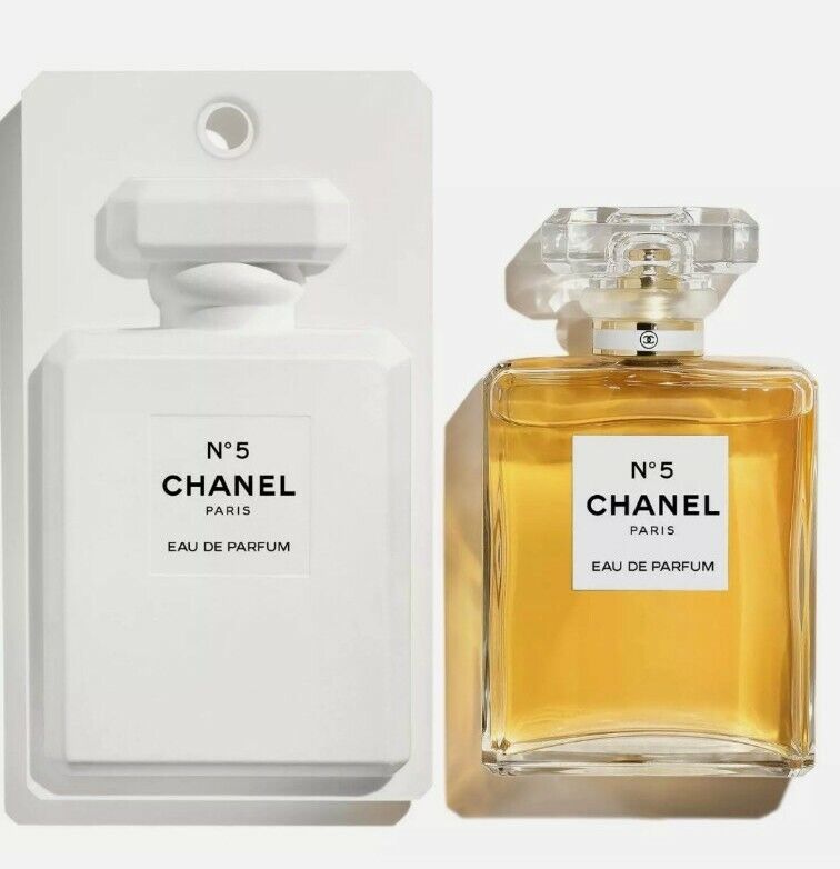 No. 5 by Chanel for Women, Eau De Parfum Spray, 3.4 Ounce Size