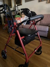 vocic rollator walkers for seniors with seat