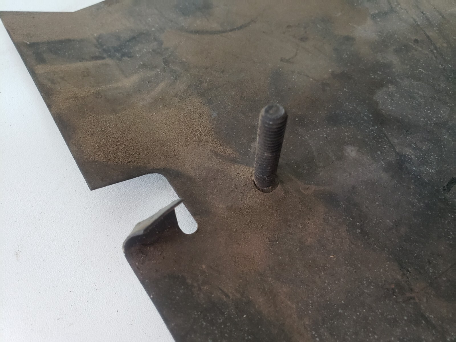 OEM Chevy Corvair Left LH Trunk Corner Cover Panel w/ Stud