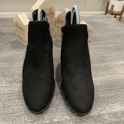 The FLEXX Dippity Dew Fashion Ankle Boots Womens Size Two Tone  Black/Gray