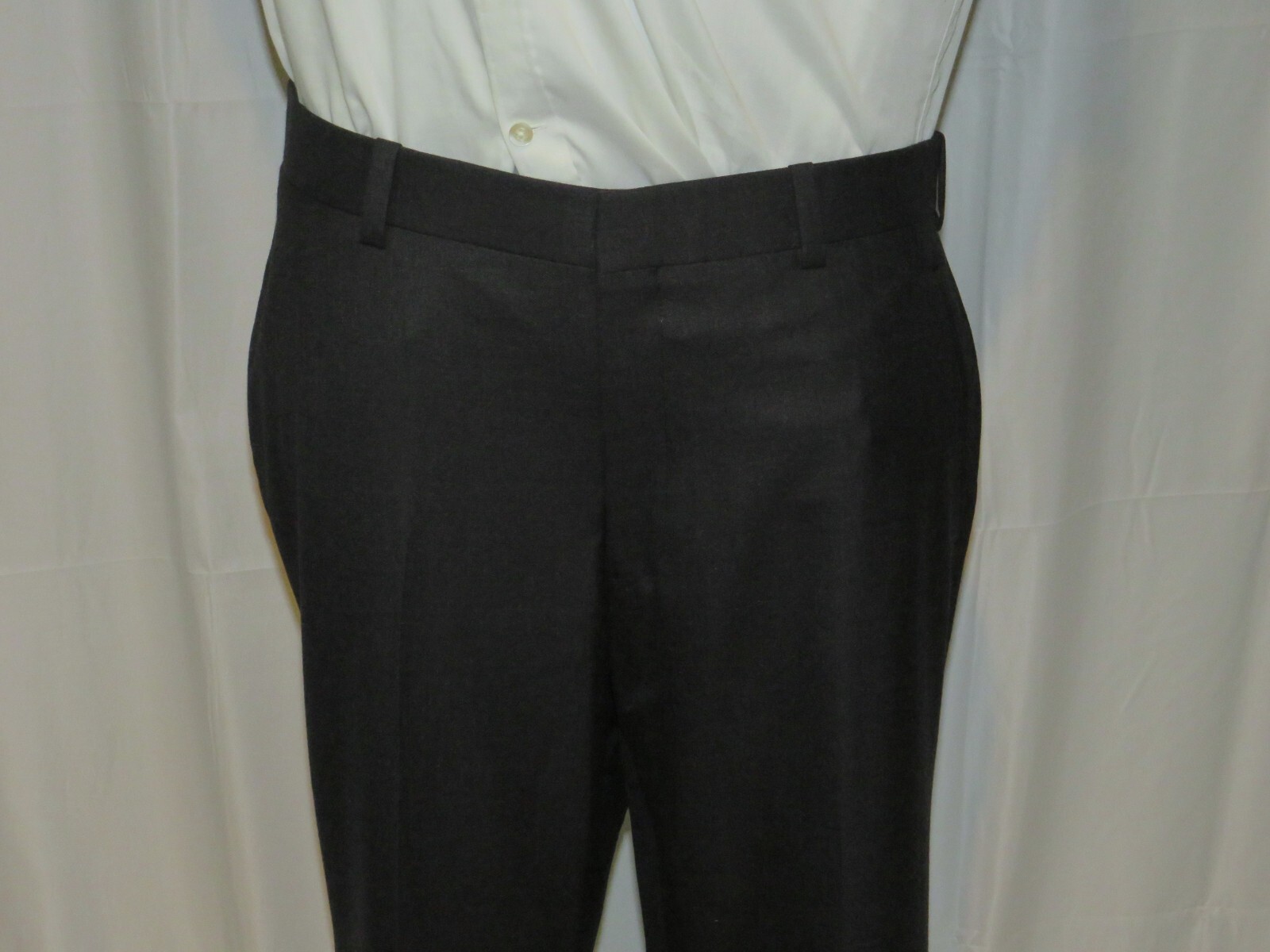 Uma Reddy Solid Charcoal Bespoke Two Button Suit … - image 16