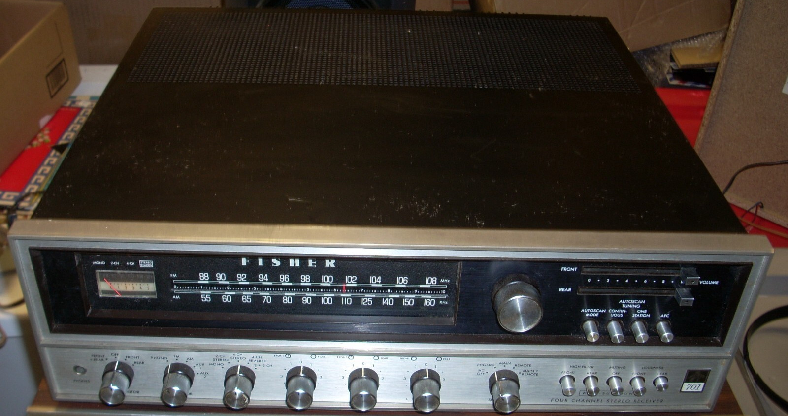 Fisher 701 vintage audio equipment - eBay listing photo 1