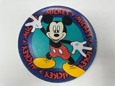 Vintage Zak Designs Disney Mickey Mouse Plastic Melamine Kids Dinnerware Plate