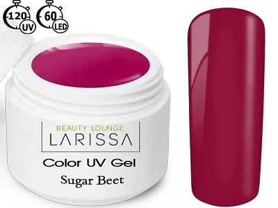 BEAUTY LOUNGE LARISSA Color LED UV Gel 5 ml Farbgel French Modellage Nail Art Nagel Farbe Sugar Beet